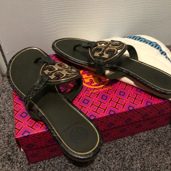 Tory Burch Shoes - Special edition Tory Burch Metal Miller Sandal